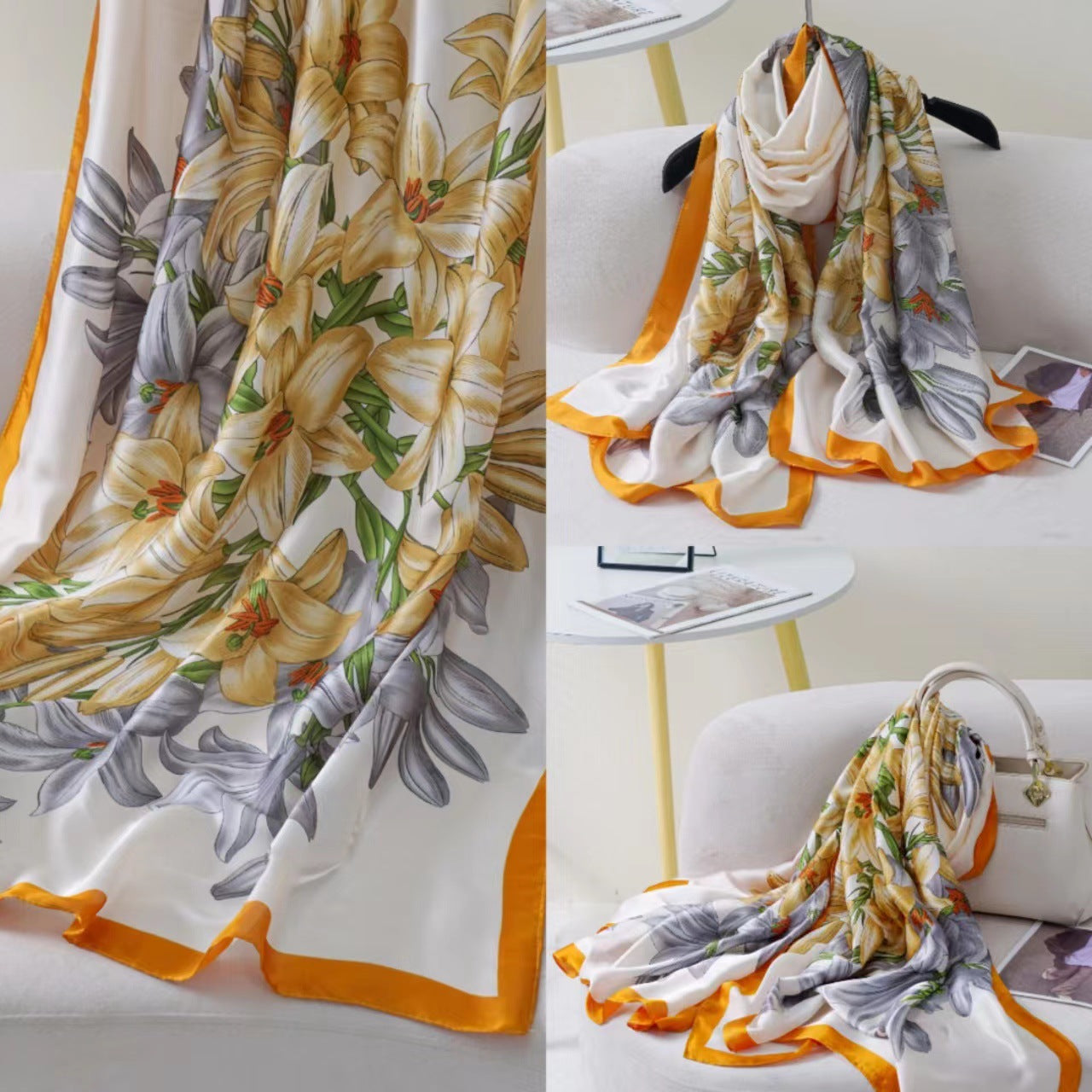 Silhouette Silk Stole