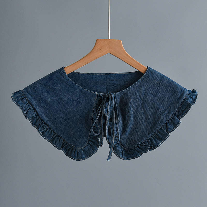 Bando Denim Collar Scarf