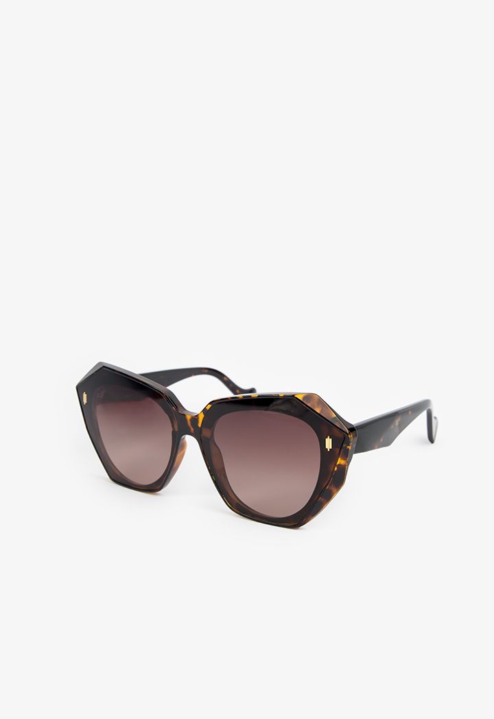 Elan Polarized Sunglasses (Leopard)