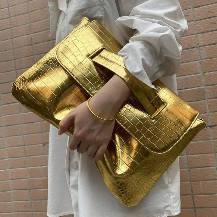 Maya Vegan Handbag (Gold)