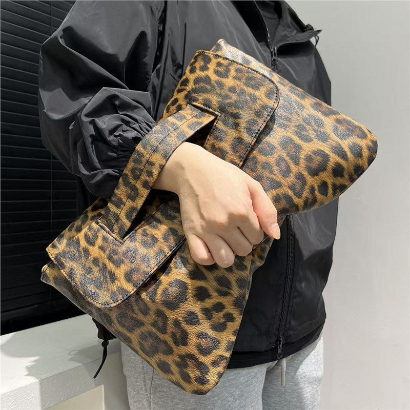 Maya Vegan Handbag (Leopard Print)