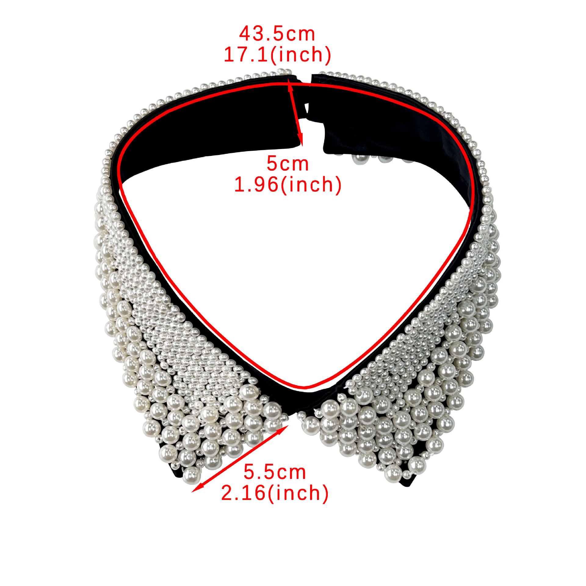 Galina Pearl Fake Collar