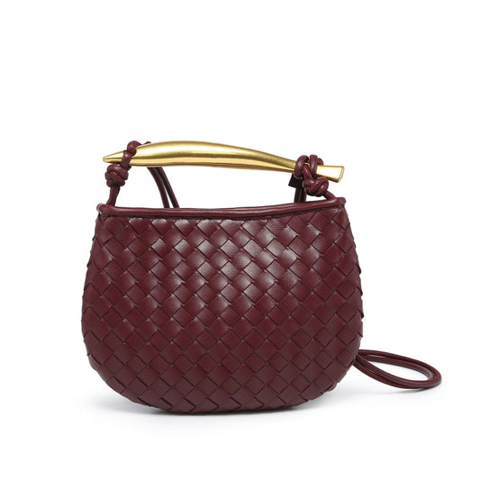Arlette Vegan Leather Bag (Wine)