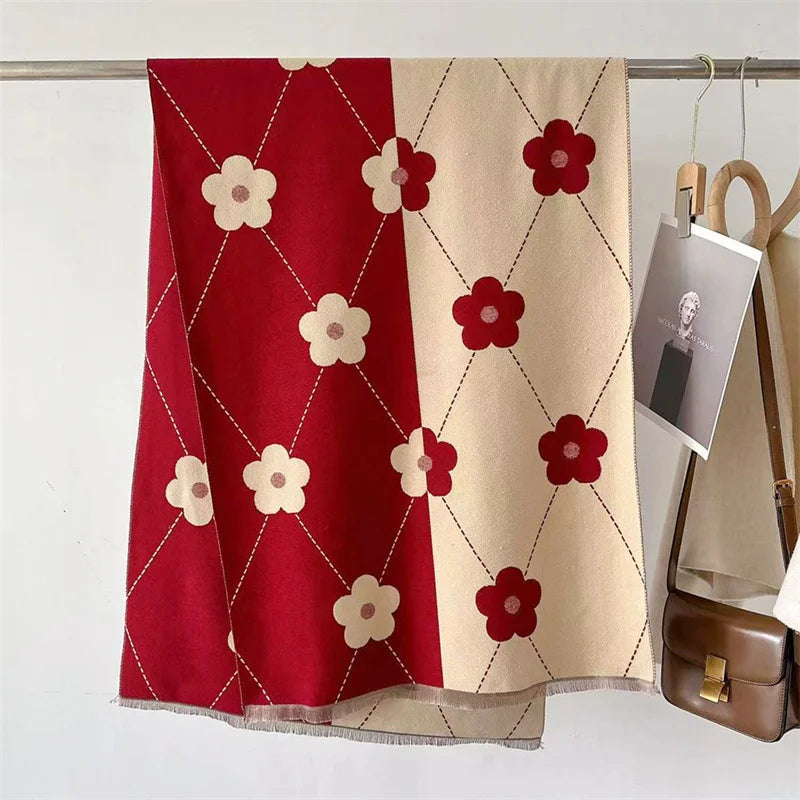 Flameflower Shawl
