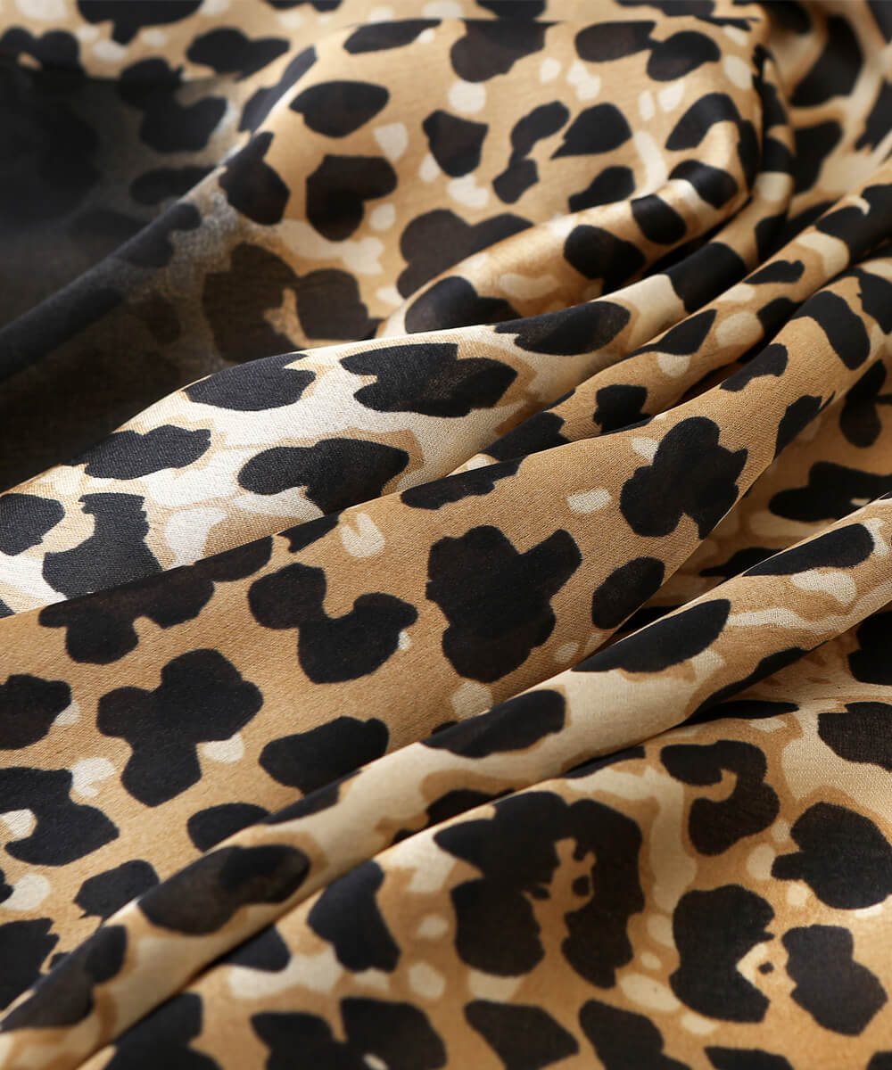 Animal Print black Stole