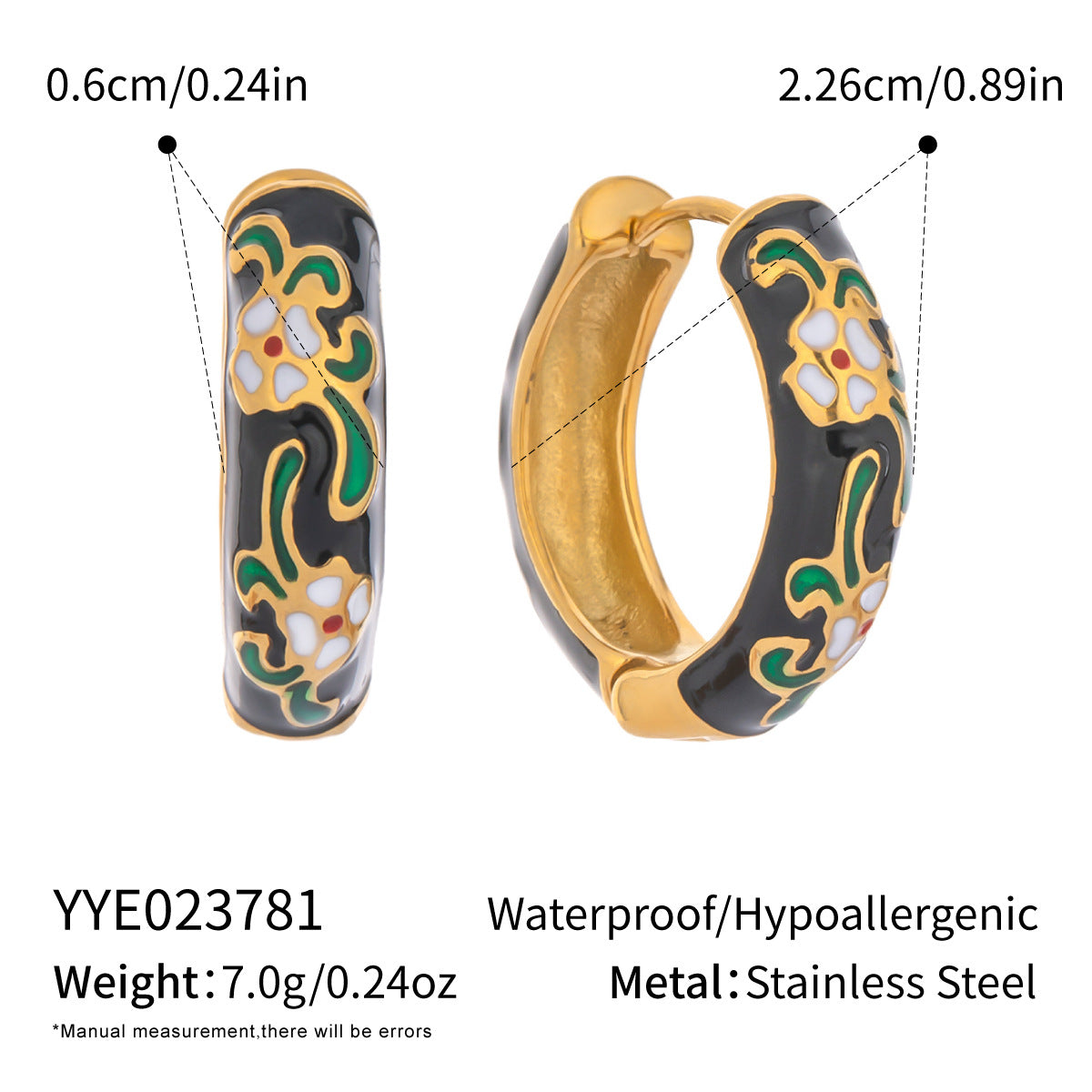 Petal Loop SS Earrings