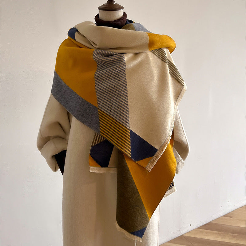Honeycomb Block Shawl
