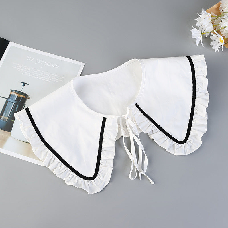 Classic Trim Collar Scarf