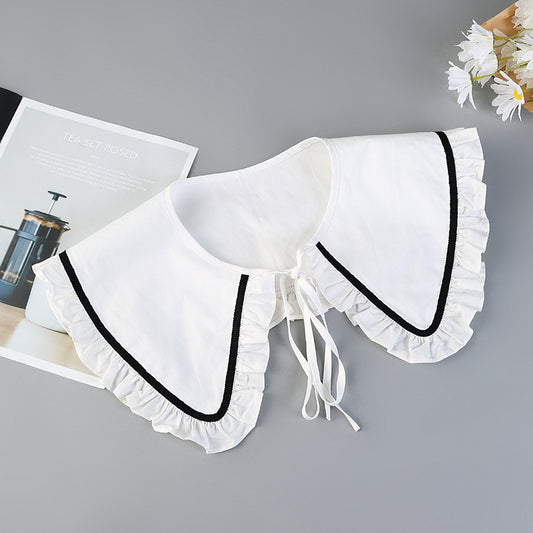 Classic Trim Collar Scarf