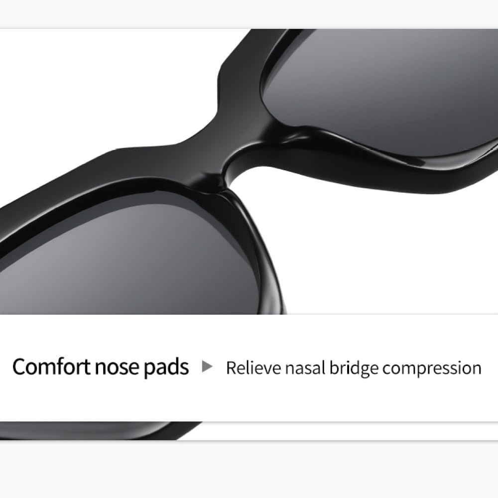 Elan Polarized Sunglasses (Black)