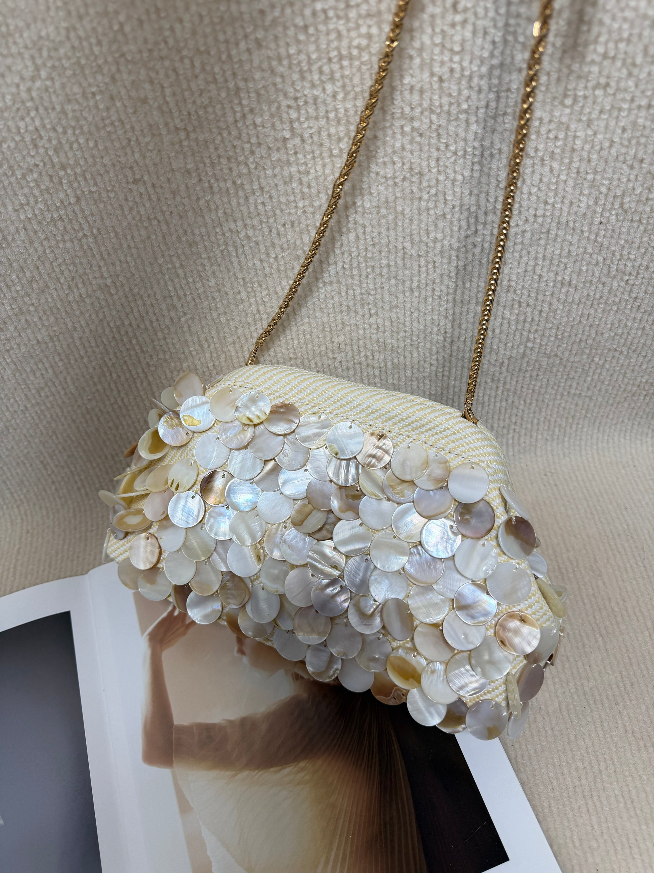 Livia Shell Evening Bag