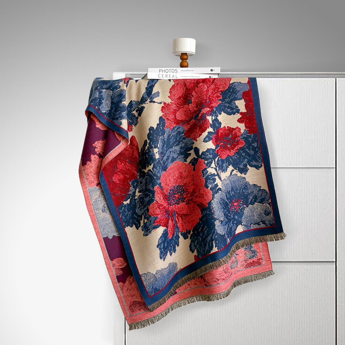 Ruby Garden Shawl