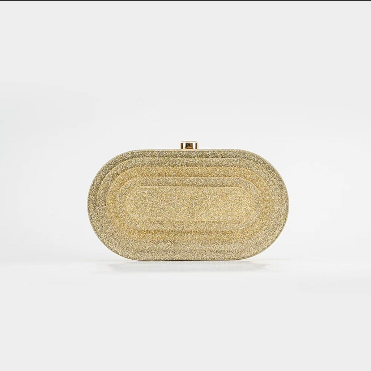 Zella Acrylic Evening Bag (Golden)