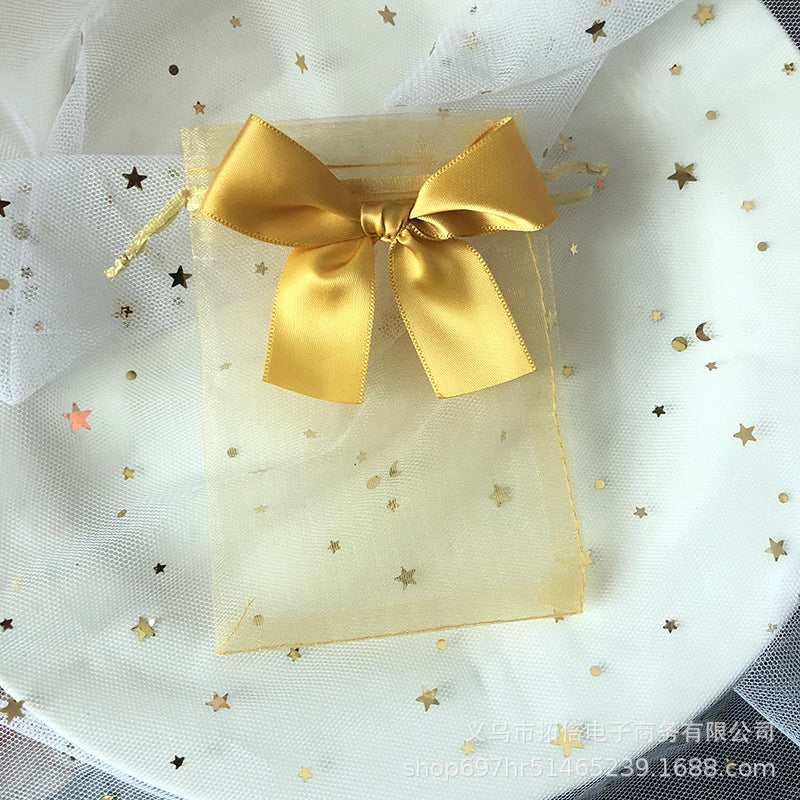 Giftoria Organza Drawstring Bow Gift Pouch