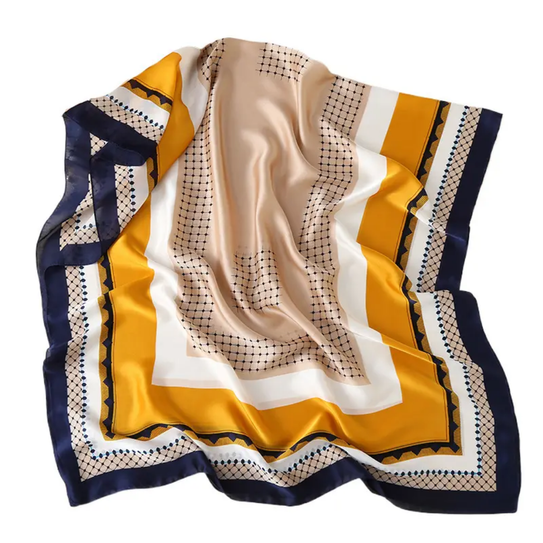 Orange Slush Silk stole
