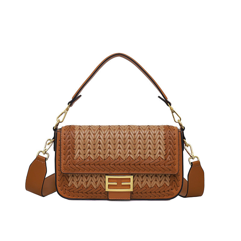 Elaria Vegan Leather Handbag (Camel)