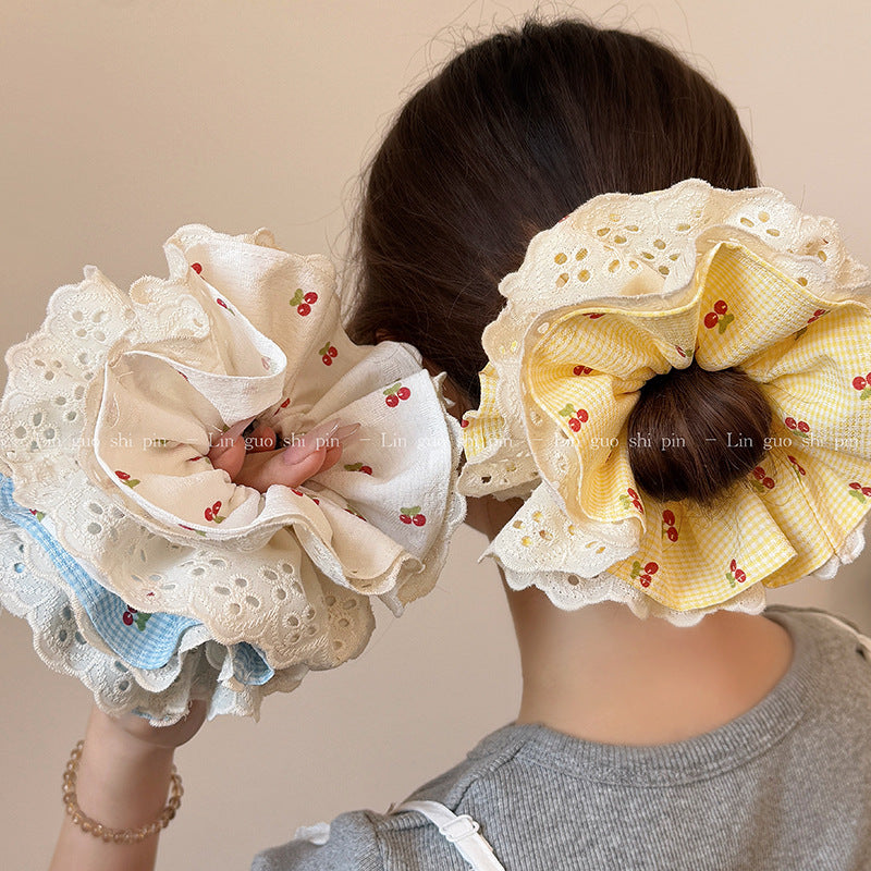 Victorian Bloom Scrunchie