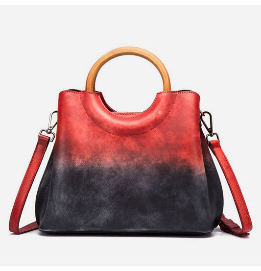 Esme Genuine Leather bag (Red)