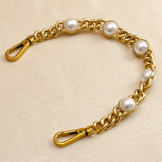 Golden Whisper Bag Strap/Extension/Charm