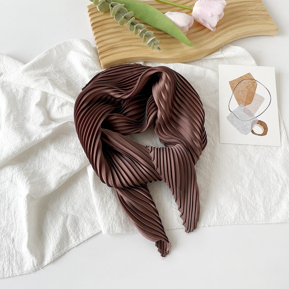 Velora Crinkle Scarf (70x70cms)