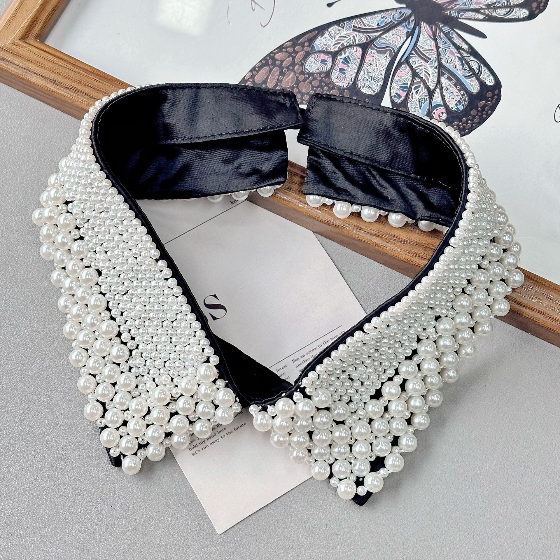 Galina Pearl Fake Collar