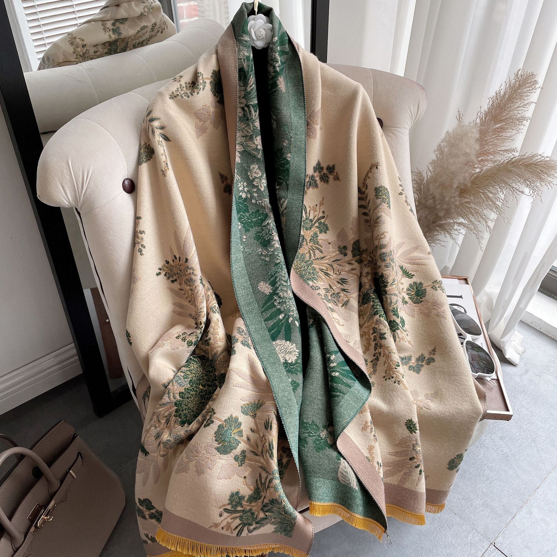 Mossy Serenity Shawl