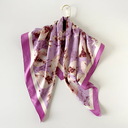 Violaire Silk Scarf (90x90cms)