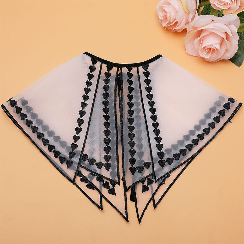Carissa Organza Collar Scarf
