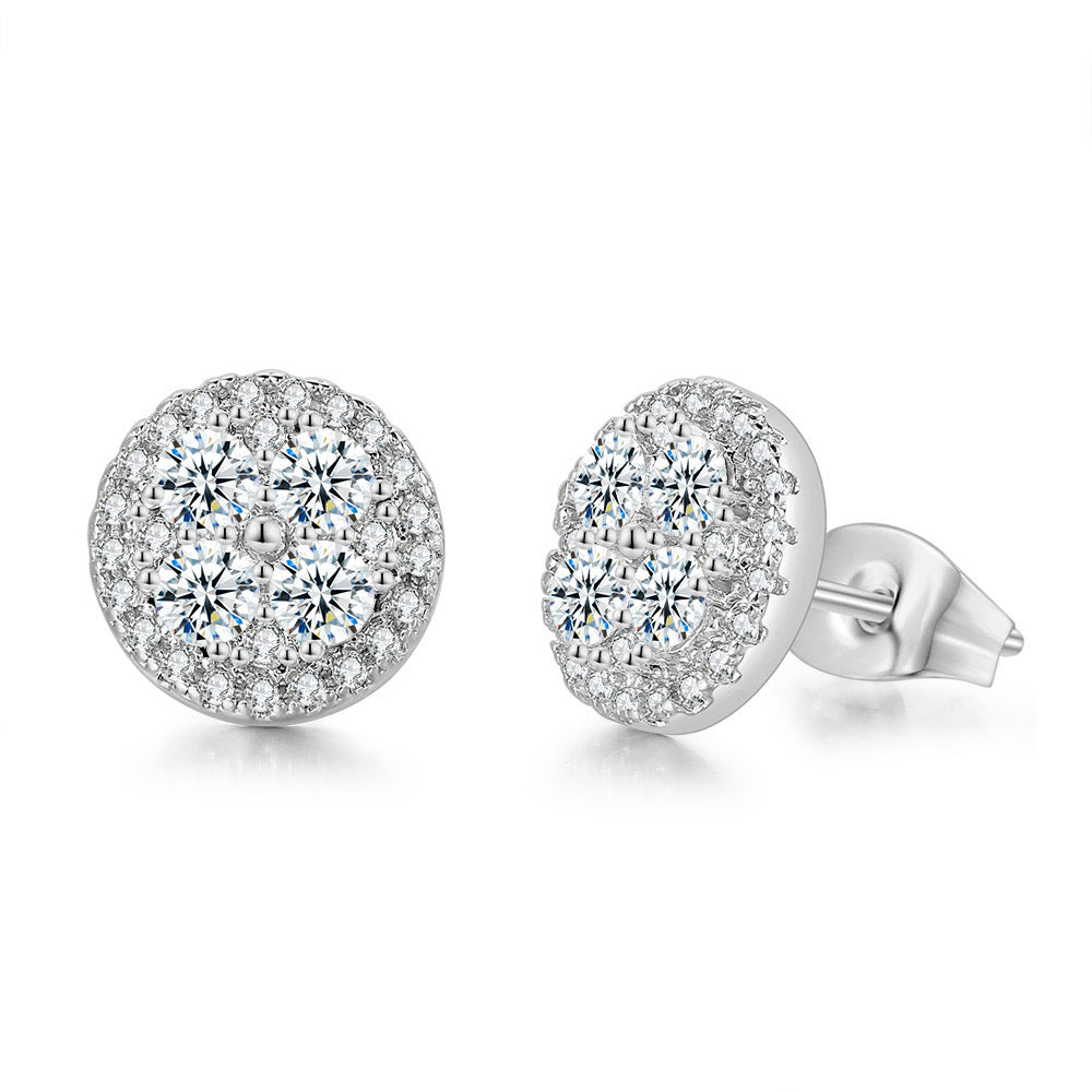 Ferra Zirconia Round Studs