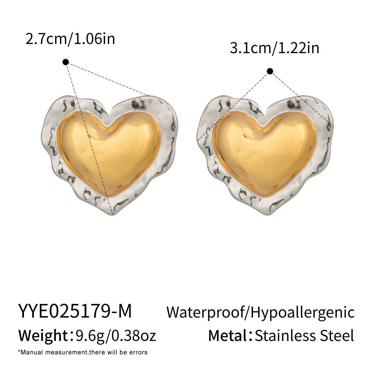Heartie SS Earrings