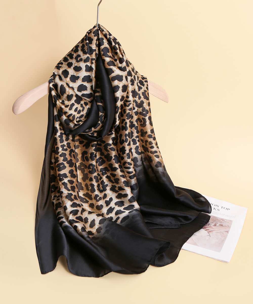 Animal Print black Stole