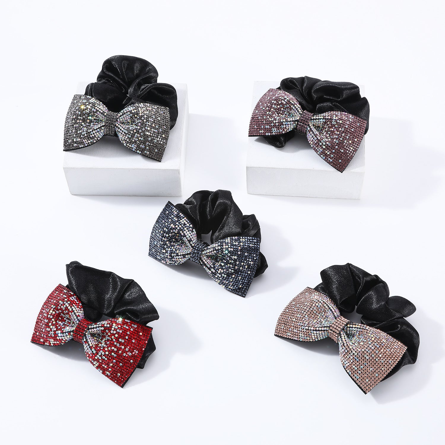 Orvyn Rhinestone Hair Tie