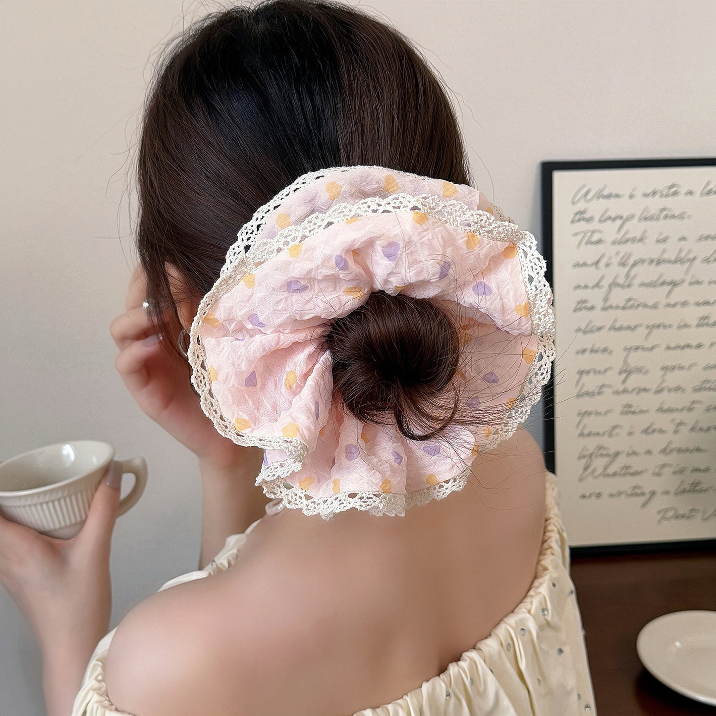 Dream Puff Scrunchie