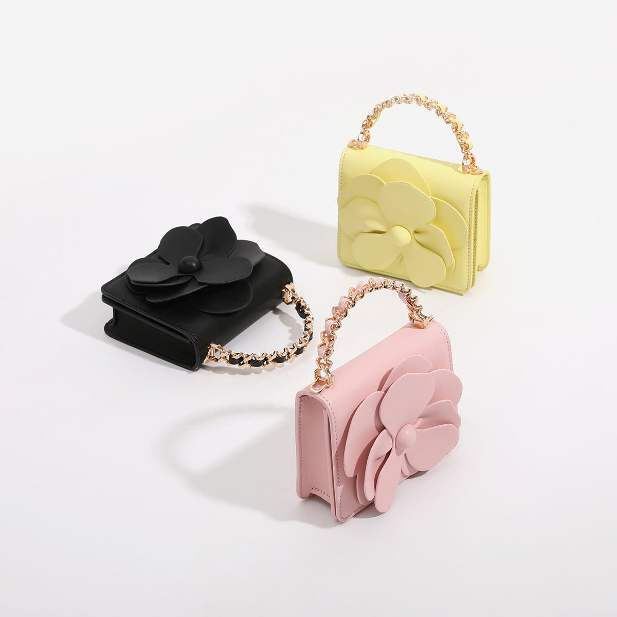 Florivra Vegan Handbag (Yellow)