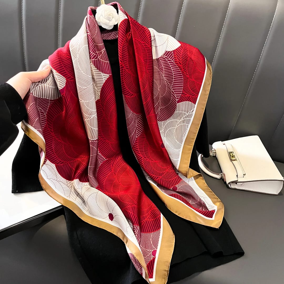 Zena Silk Scarf (90x90cms)