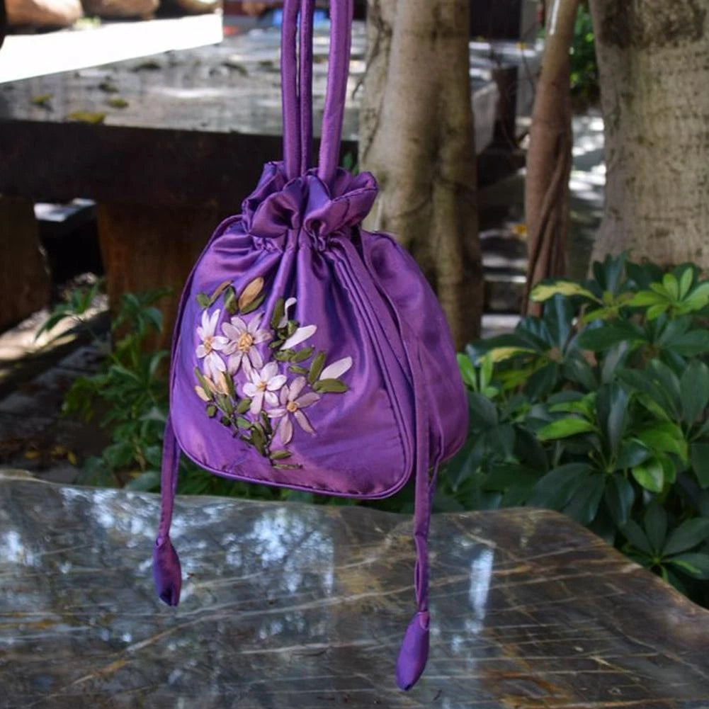 Roselle Gift Pouch (Purple)