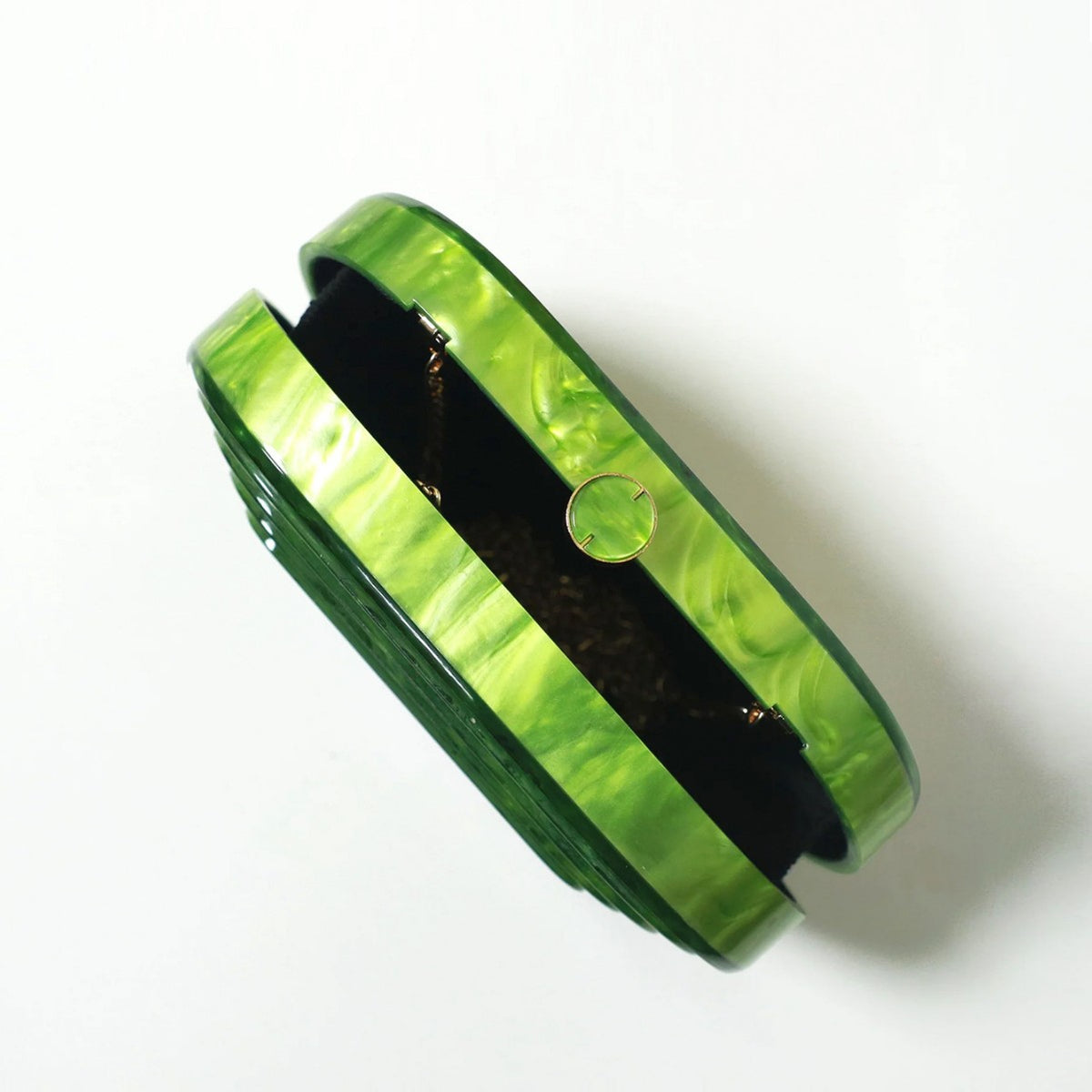 Zella Acrylic Evening Bag (Green)