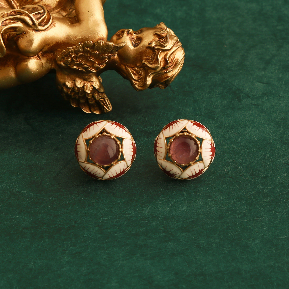 Nightrose Antique Earrings