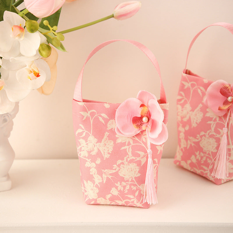 Camellia Gift Pouch (Pink)