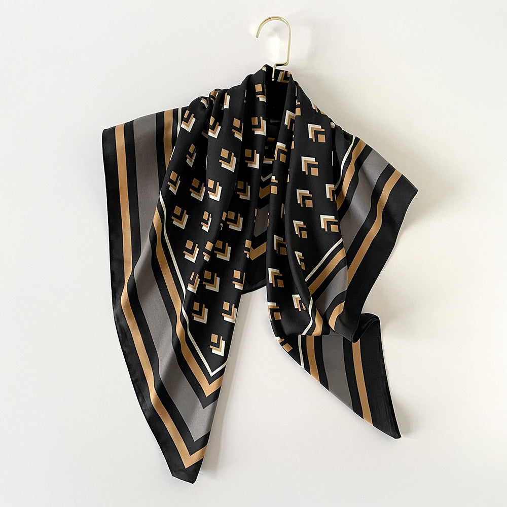 Baronne Silk Scarf (90x90cms)