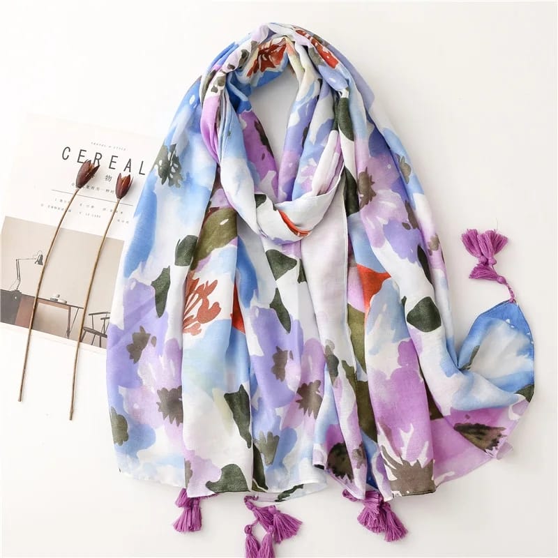 Amira Viscose Cotton Stole