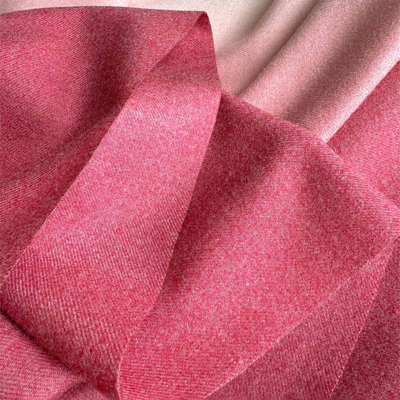 Elaris Berry Gradient Light Cashmere Shawl