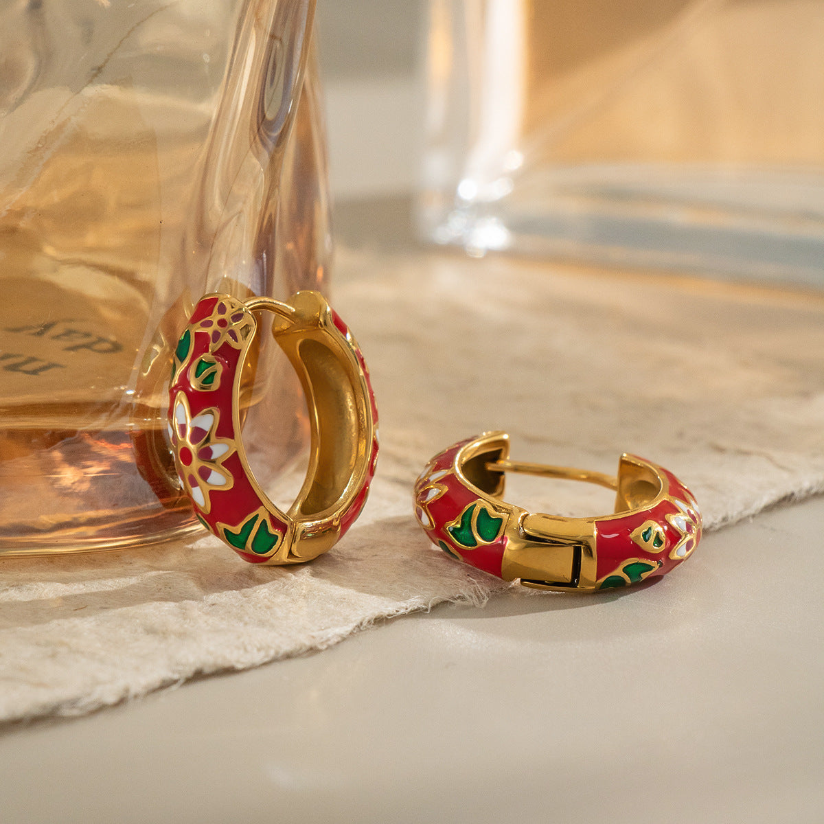 Petal Loop SS Earrings