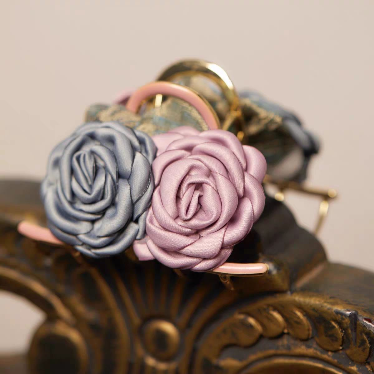 Siline Metal Claw Clip (Pink)