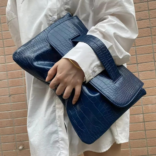 Maya Vegan Handbag (Blue)