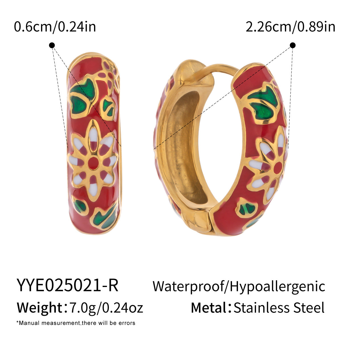 Petal Loop SS Earrings