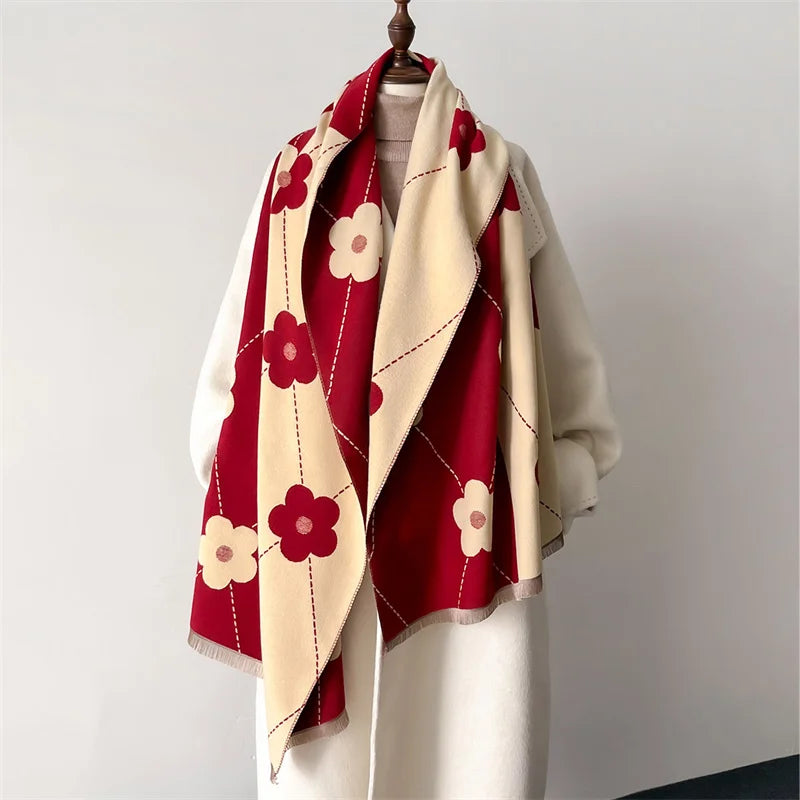 Flameflower Shawl