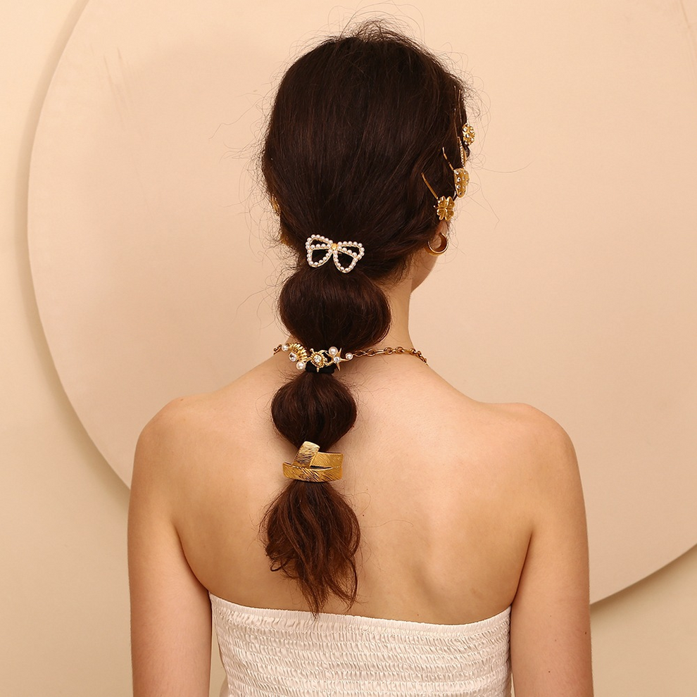 Jewelgrip Metal Hair Tie