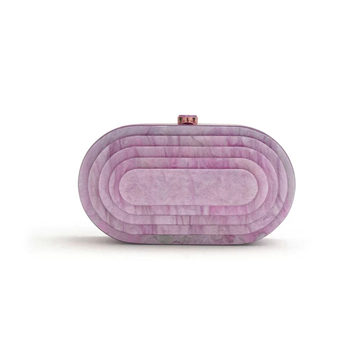 Zella Acrylic Evening Bag (Lilac)