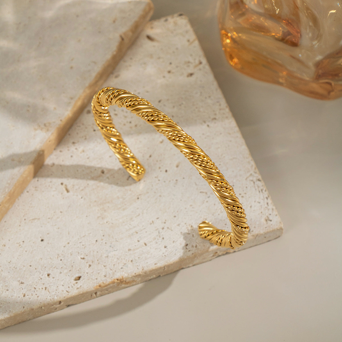 Golden Tress Bracelet